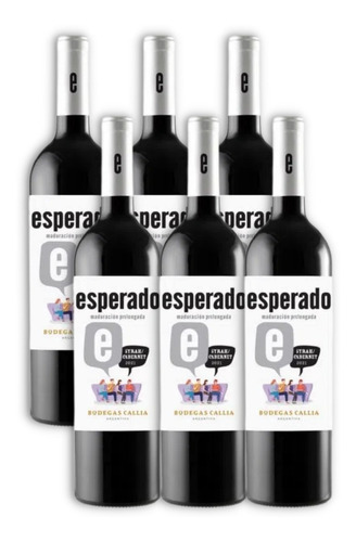 Esperado Maduración Prolongada Vino Syrah Cabernet X6u 750ml