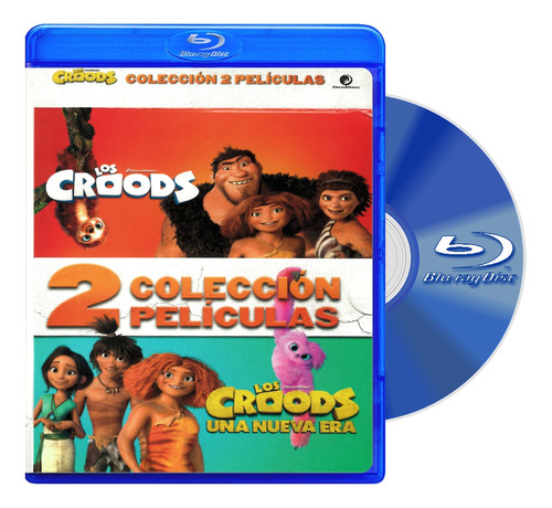 Blu Ray Pack Los Croods 1 Y 2