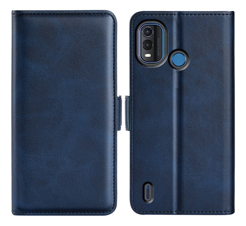 Funda De Piel Magnética De Doble Cara Para Nokia G11 Plus