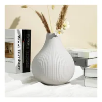 Comprar Florero De Cerámica Grande, Florero Moderno, Florero Gris De