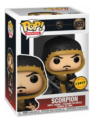 Funko Pop Scorpion 1055 Edición Limitada Chase Mortal Kombat