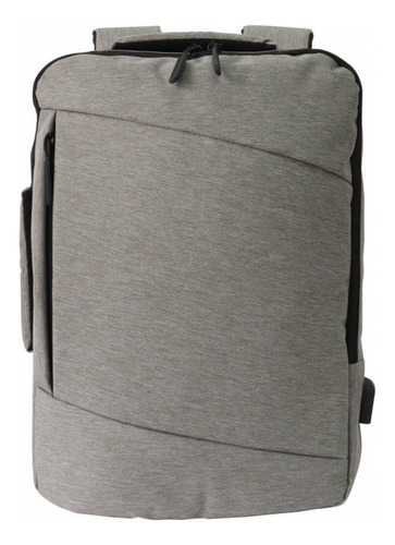 Morral Damian Doble Compartimiento Principal Bolsillo Laptop