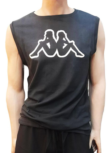 Kappa Musculosa - Logo Vauste Tank Blck