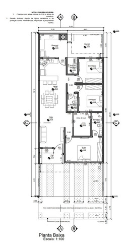 Imagem 6 de 6 de Casa 3 Quartos Sendo 1 Suíte +1 Banheiro Sala Area Gourmet