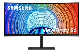 Monitor Curvo Samsung Viewfinity S6 34 Quad Hd Ultra Wide