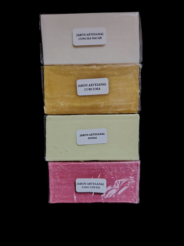 Pack De 4 Jabónes Especiales Y Tradicionales 100g - Natural