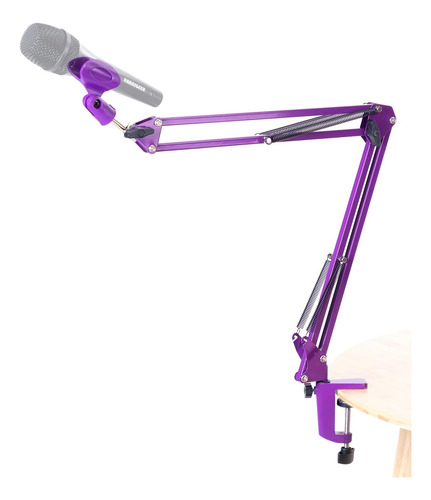 Soporte De Micrófono De Metal Computadora Brazo De Plu...