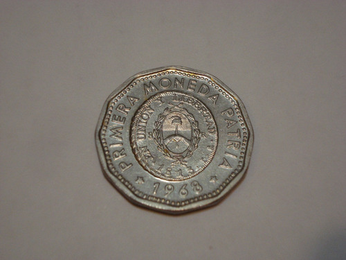 Moneda De 25 Pesos 1.968