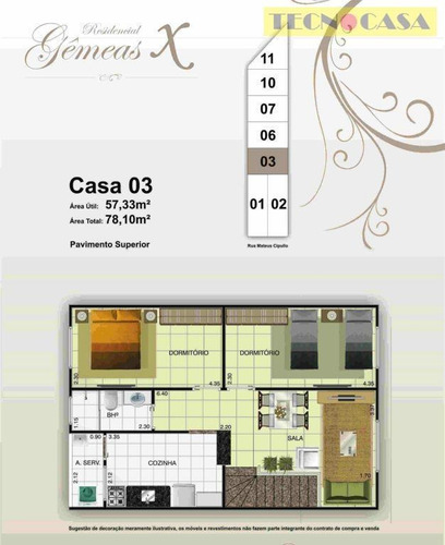 Imagem 7 de 17 de Casa Para Venda, Vila Guilhermina, Praia Grande. - Ca0899