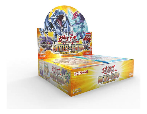 Yu-gi-oh Battle Of Legends: Monster Mayhem Caja C/24 Sobres Monster Mayhem Inglés