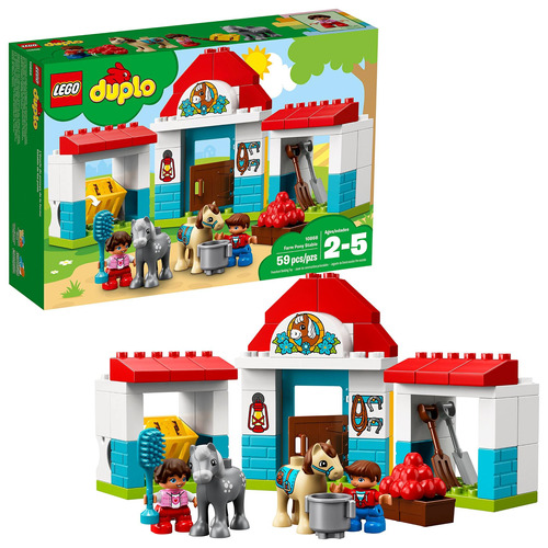Lego Duplo Town Farm Pony Stable 10868 Bloques De Construcci