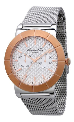 Reloj Kenneth Cole Mujer Quarzo Pulso Acero.