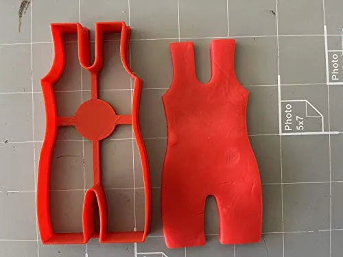 Cortador De Galletas Con Uniforme De Lucha