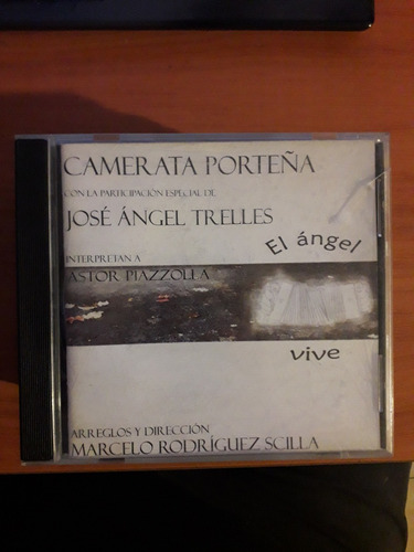Jose Angel Trelles Camerata Porteña El Angel Vive Cd Laplata