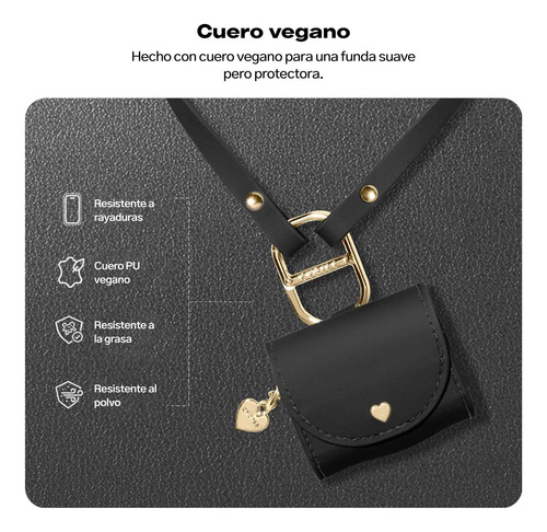 Funda Cartera Cyrill Minibag Para AirPods 4 Importado Usa