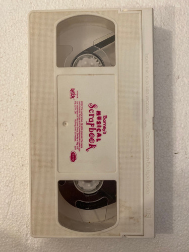 Vhs En Ingles Barney Musical Scrapbook Barney El Dinosaurio (Usado)