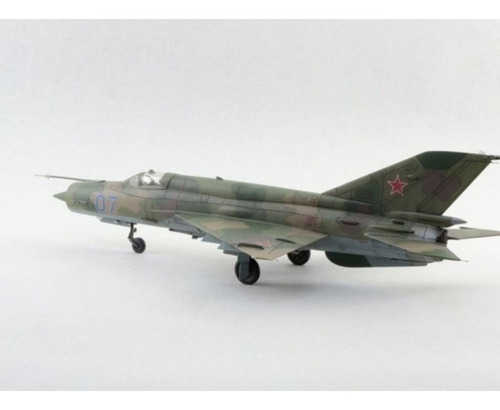 Zvezda 7259 Mig 21 Fishbed 1/72 Modelo russo para construir um caça