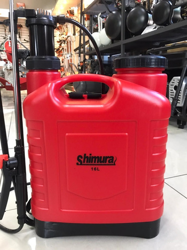 Fumigadora Pulverizadora Manual De Mochila Serva 16 Litros Color Rojo