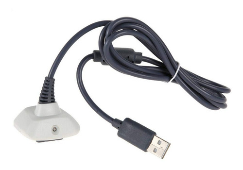 Imagen 2 de 3 de Cable 2 En 1 Para Xbox 360 - Carga Y Juga Al Mismo Tiempo!