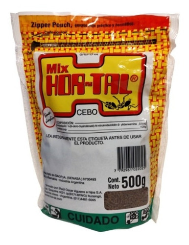 Hormiguicida Mix Hortal Cebo Granulado Para Hormigas X 500gr