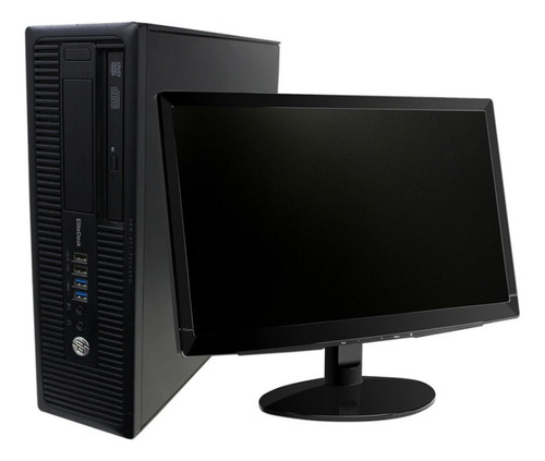 Cpu Hp Elitedesk Amd A4 Pro 7300b 8gb 500gb Hdd +monitor 19  (Reacondicionado)