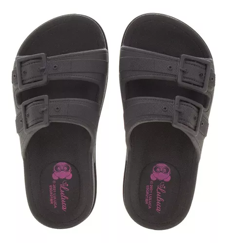 Chinelo Infantil Menina Luluca Amor 26853 - Rosa