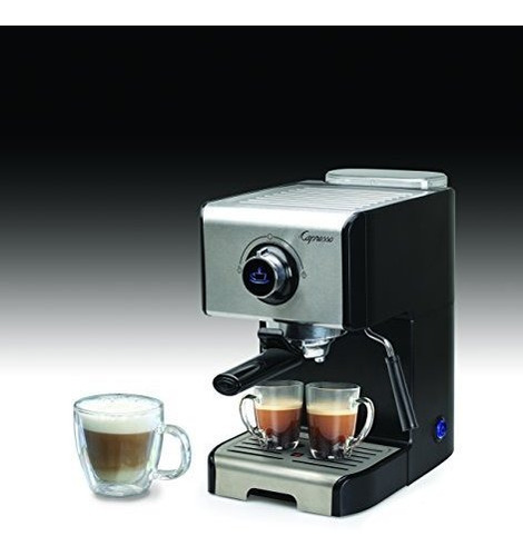 Capresso Negro Acero Inoxidable Ec300 espresso Y Máquina De