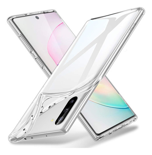 Funda Goma Estuche Transparente P/  Samsung Galaxy Note 10