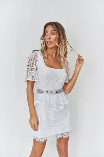 Vestido Blanco Civil | MercadoLibre