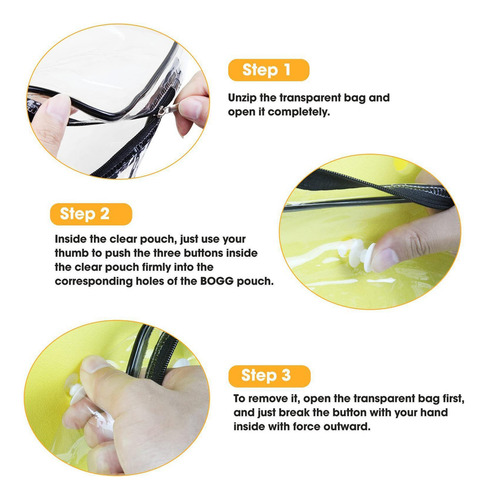 U, Bolsas Maquillaje Transparentes Neceser Con Cremallera Bo