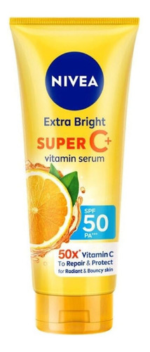 Sérum Corporal Nivea Extra Bright Super C+ Vitamina Spf50+ 3