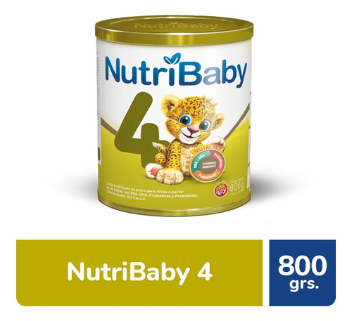 Nutribaby Leche Formula Infantil Premium 4 Lata X 800 Gr