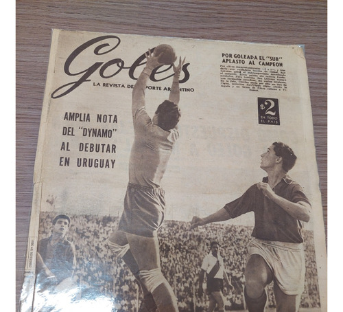 Revista Goles 490 17/12/1957