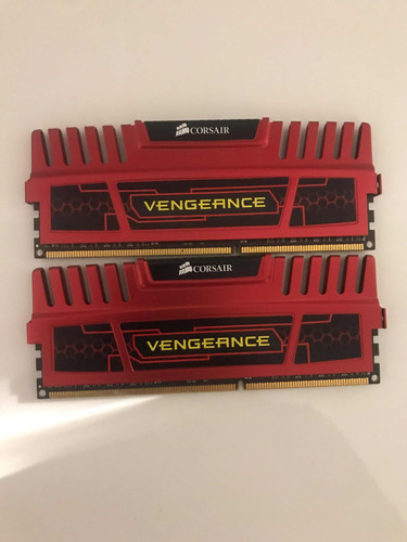 Memória Corsair Vengeance 8gb ( 2x4gb ) 1600mhz C9 Box