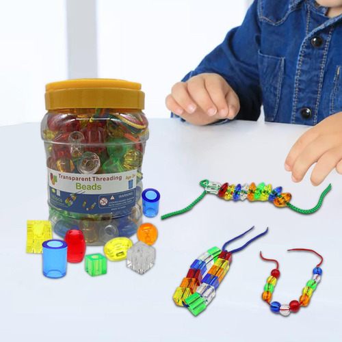 Juego De Cuentas Para Atar, Juguete Educativo Para El