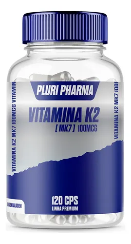 Vitamina K2 Mk7 (natto) 100mcg C/120 Doses