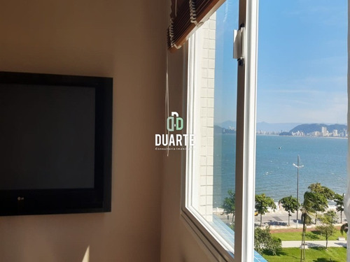 Imagem 16 de 22 de Apartamento Frente Mar, 3 Quartos, 1 Suíte, 1 Vaga Garagem, Dependência Completa, Ponta Da Praia, Santos - Ap03785 - 69409126