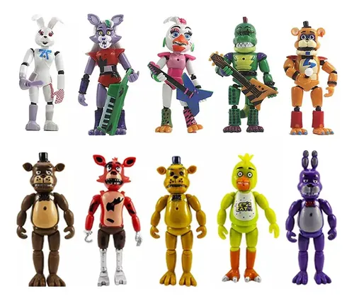 Five Nights at Freddy's フィギュア 9体セット 10 Unidades / Conjunto Bonecos De Ação Fnaf Toy Five Nights