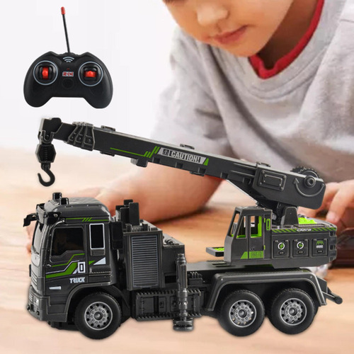 Nuevo Caminhão Elétrico Rc 1:32 Rc Carro Guindaste De