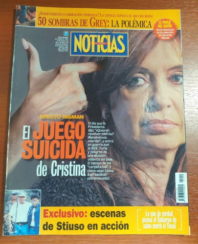 Revista Noticias 14 Febrero 2015 Efecto Nisman 