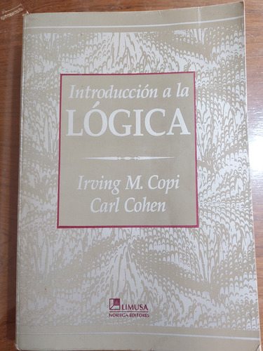 Libro: Introducción A La Lógica (Usado)