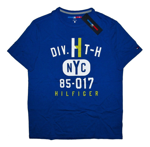 Camiseta Tommy Hilfiger Sport Estampada 100% Orig Talla S