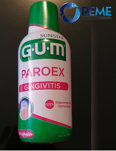 Enjuague Bucal De Tratamiento Gum® Paroex® 0,12% Gingivitis