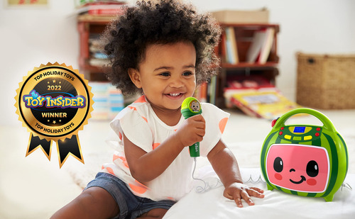 Máquina De Karaoke Ekids Cocomelon Con Canción Bluetooth Int