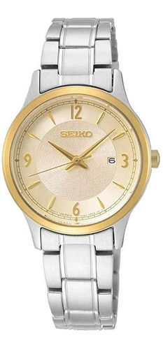 Reloj Mujer Seiko Sxdh04p1 Cuarzo Pulso Tono-pla Just Watche