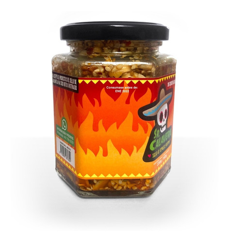 Salsa Gourmet De Semillas Sr Calavera 230g Picor Alto