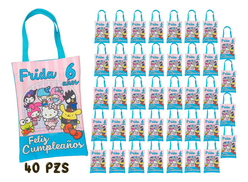 100 Dulceros Hello Kitty Y Sus Amigos Fiesta Infantil