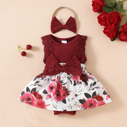 Diadema Con Lazo Y Nudo Para Niñas, Conjunto De Dos Piezas