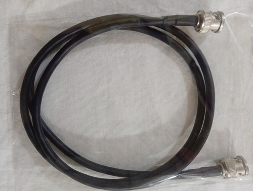 Cable Coaxial Rg58u 50 Ohm Bnc Macho A Bnc Macho 30cm