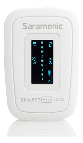 Saramonic Snow White Advanced 2.4 Ghz Sistema De Micrófono. Color Blanco